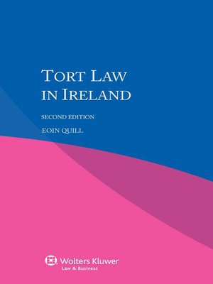 cover image of Tort Law in Ireland